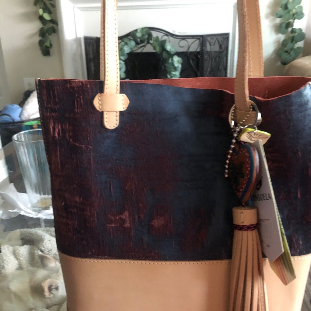 Consuela Velvet Navy Everyday tote